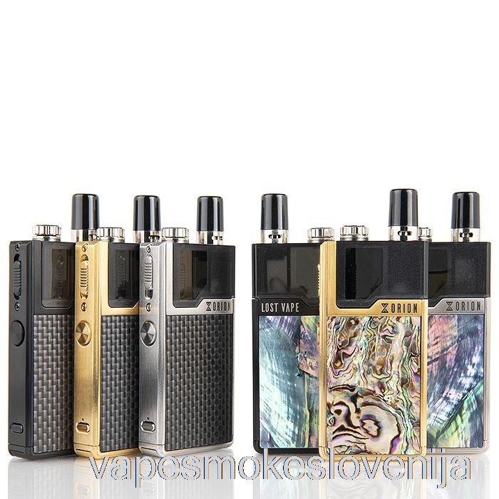 Vape Petrol Lost Vape Orion 40w Dna Go Pod Sistem Popoln Komplet - Zlat Okvir - Ogljikova Vlakna